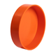 PVC Electrical End Cap Orange 50mm