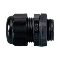 Electrical Nylon Cable Gland Black 40mm