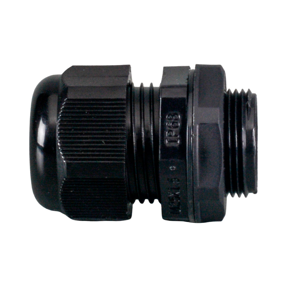 Electrical Nylon Cable Gland Black 40mm