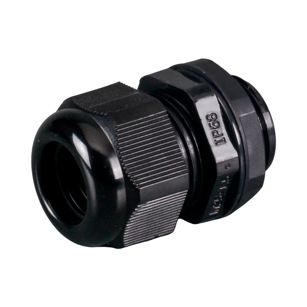 Electrical Nylon Cable Gland Black 40mm