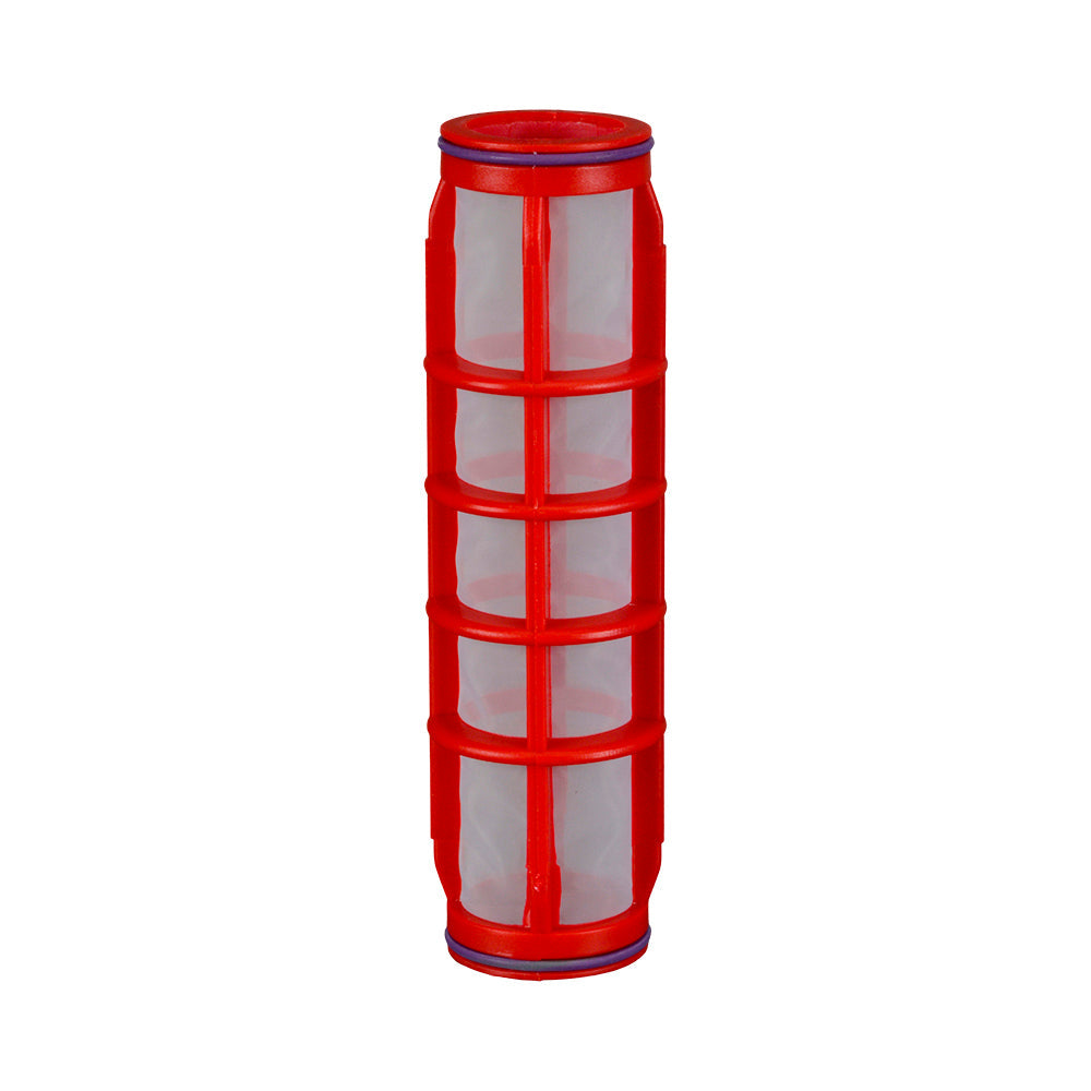 Filter Plastic Body With 120 Mesh Screen (Red) 25mm BSPF