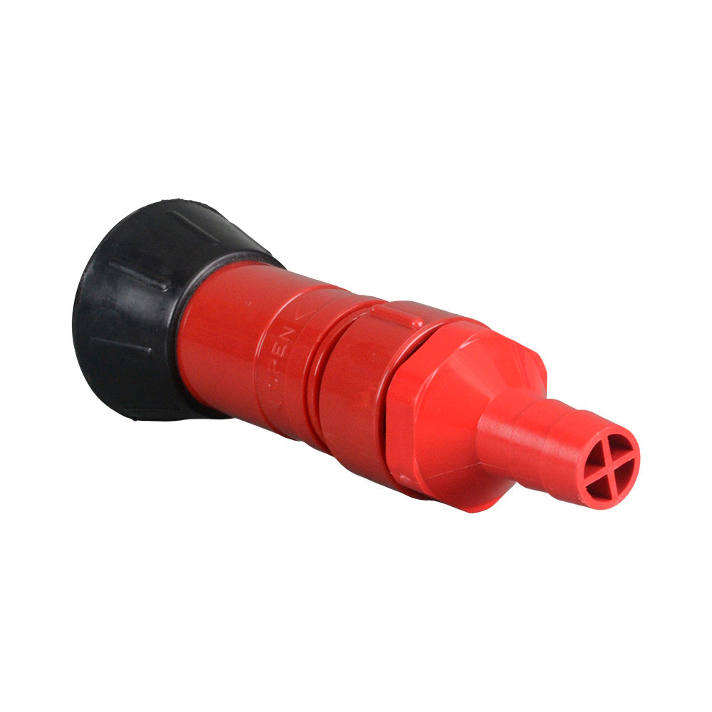 Fire Hose Nozzle Plastic - Power Jet Viper Type C/W Hose Tail 3/4" Barb