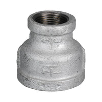 Galvanised Malleable Iron Coupling Reducing 20mm (3/4") x 15mm (1/2")