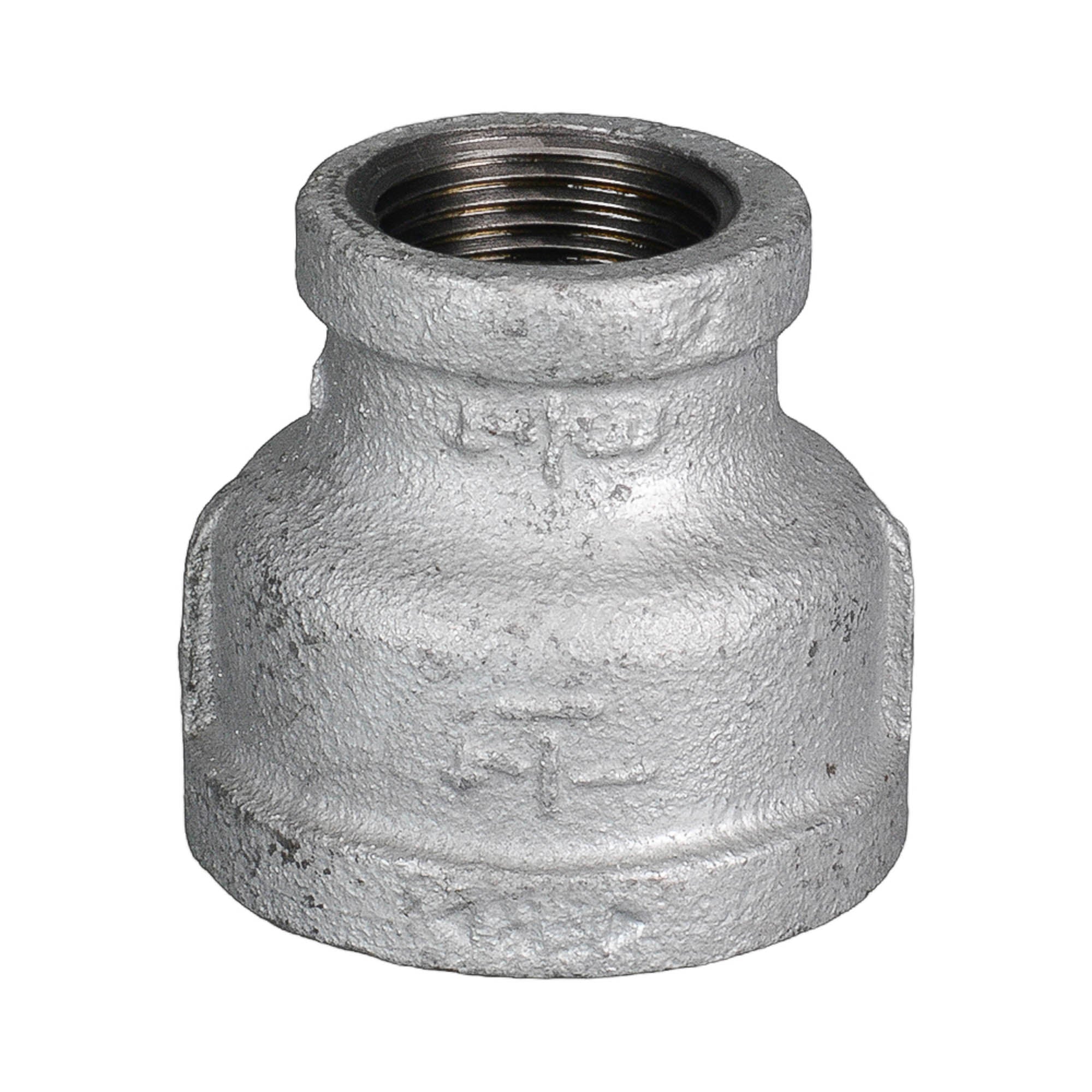 Galvanised Malleable Iron Coupling Reducing 50mm (2") x 25mm (1")