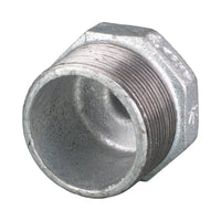 Galvanised Malleable Iron Hex Nipple Reducing 80mm (3") x 50mm (2")