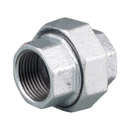 Galvanised Malleable Brass Seat Barrel Union 65mm (2 1/2")