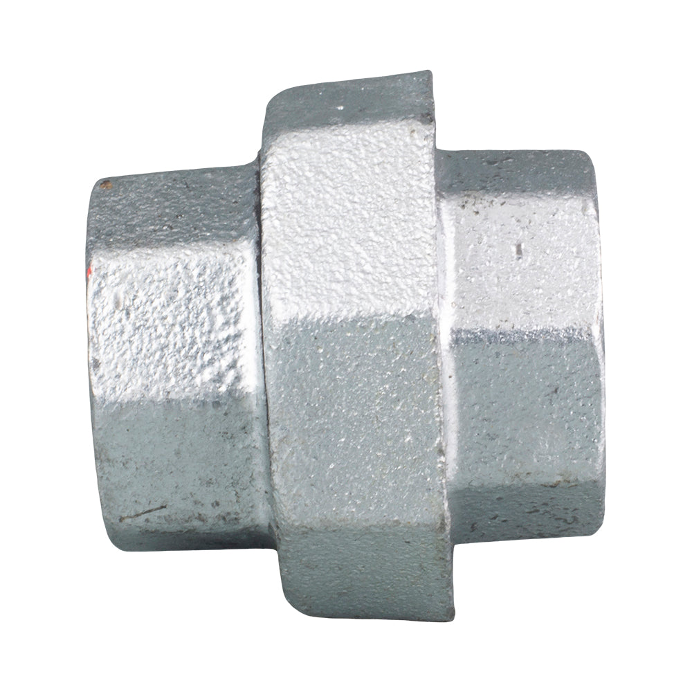 Galvanised Malleable Brass Seat Barrel Union 20mm (3/4")