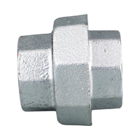 Galvanised Malleable Brass Seat Barrel Union 15mm (1/2")