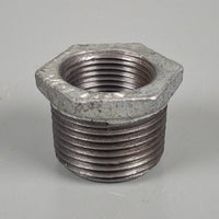 Galvanised Malleable Iron Hex Bush Reducing 65mm (2  1/2") x 50mm (2")