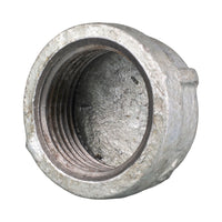 Galvanised Malleable Iron Cap 80mm (3")