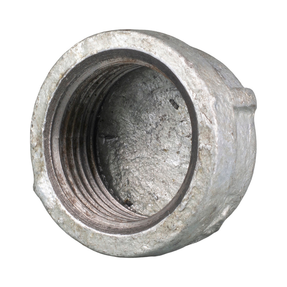 Galvanised Malleable Iron Cap 65mm (2 1/2")