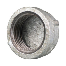 Galvanised Malleable Iron Cap 65mm (2 1/2")