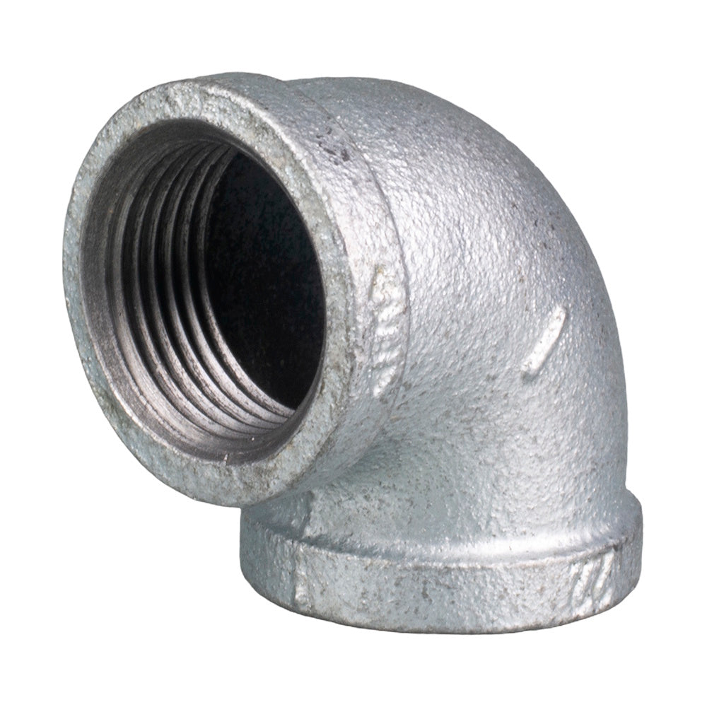 Galvanised Malleable Iron Elbow 90° 20mm (3/4")