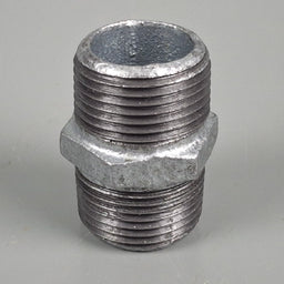 Galvanised Malleable Iron Hex Nipple 100mm (4")