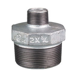 Galvanised Malleable Iron Hex Nipple Reducing 100mm (4") x 80mm (3")