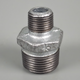 Galvanised Malleable Iron Hex Nipple Reducing 20mm (3/4") x 15mm (1/2"