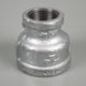 Galvanised Malleable Iron Coupling Reducing 20mm (3/4") x 15mm (1/2")