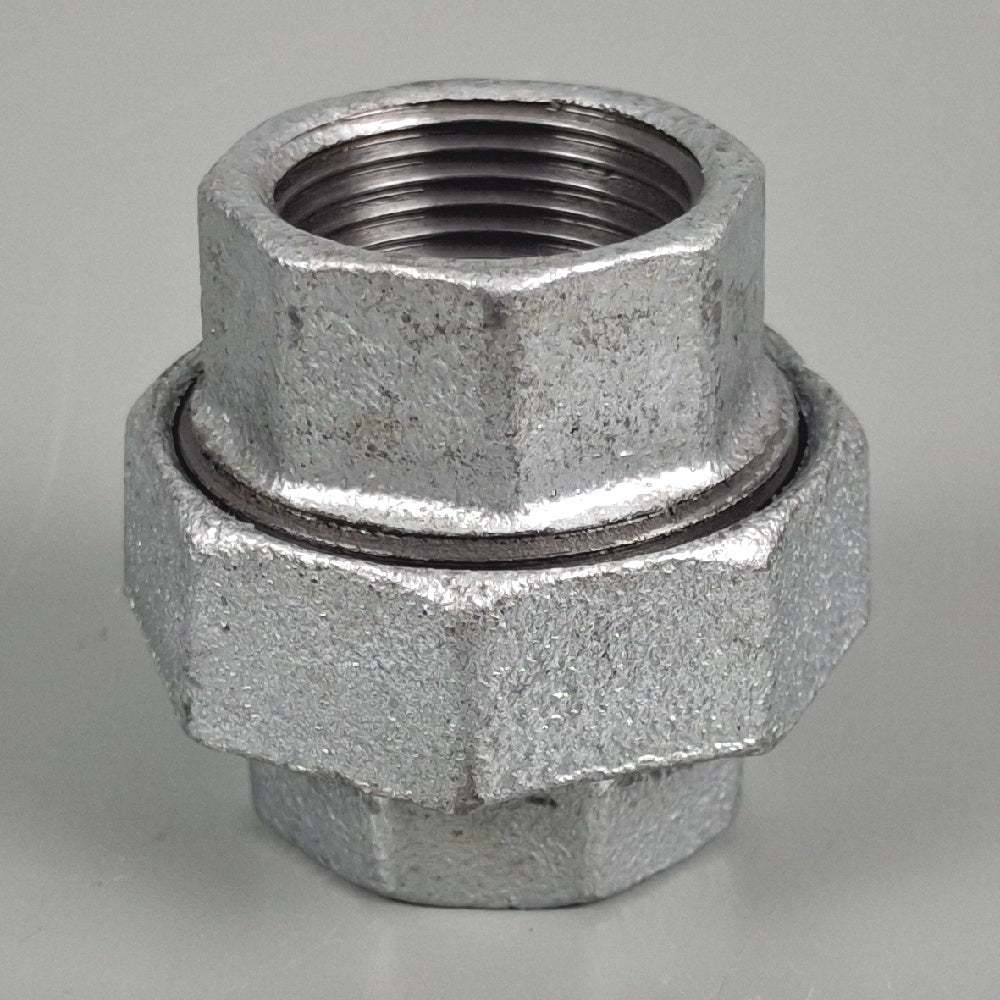 Galvanised Barrel Union 65mm (2 1/2&quot;)