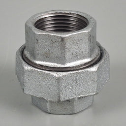 Galvanised Barrel Union 65mm (2 1/2&quot;)