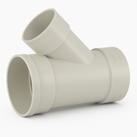 DWV Plain Junction 45° FF 40mm