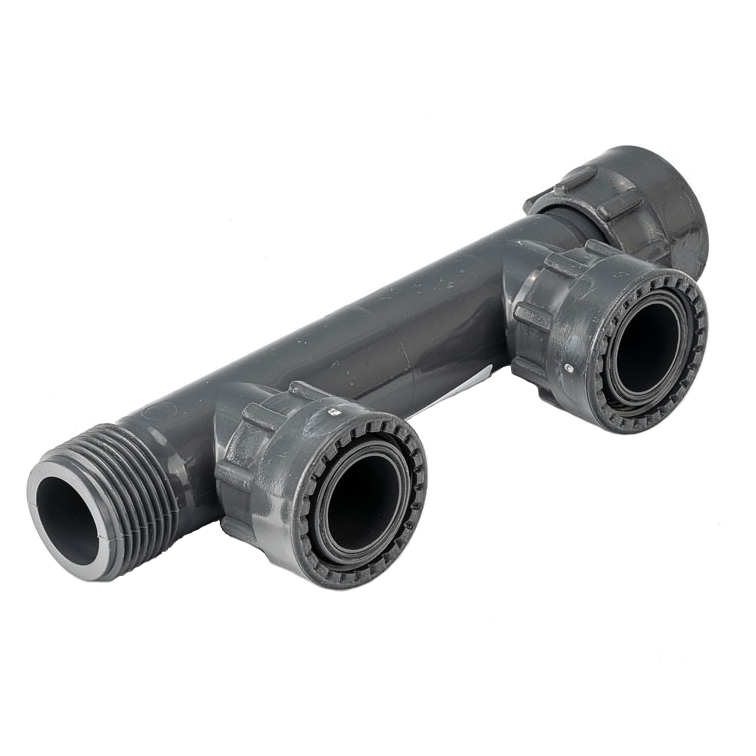 9a. PVC Manifold 2 Port 25mm
