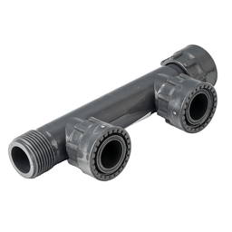 9a. PVC Manifold 2 Port 25mm