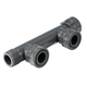 9a. PVC Manifold 2 Port 25mm
