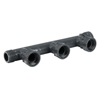 9b. PVC Manifold 3 Port 25mm
