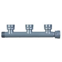1b. PVC Spears Manifold 3 Port 25mm