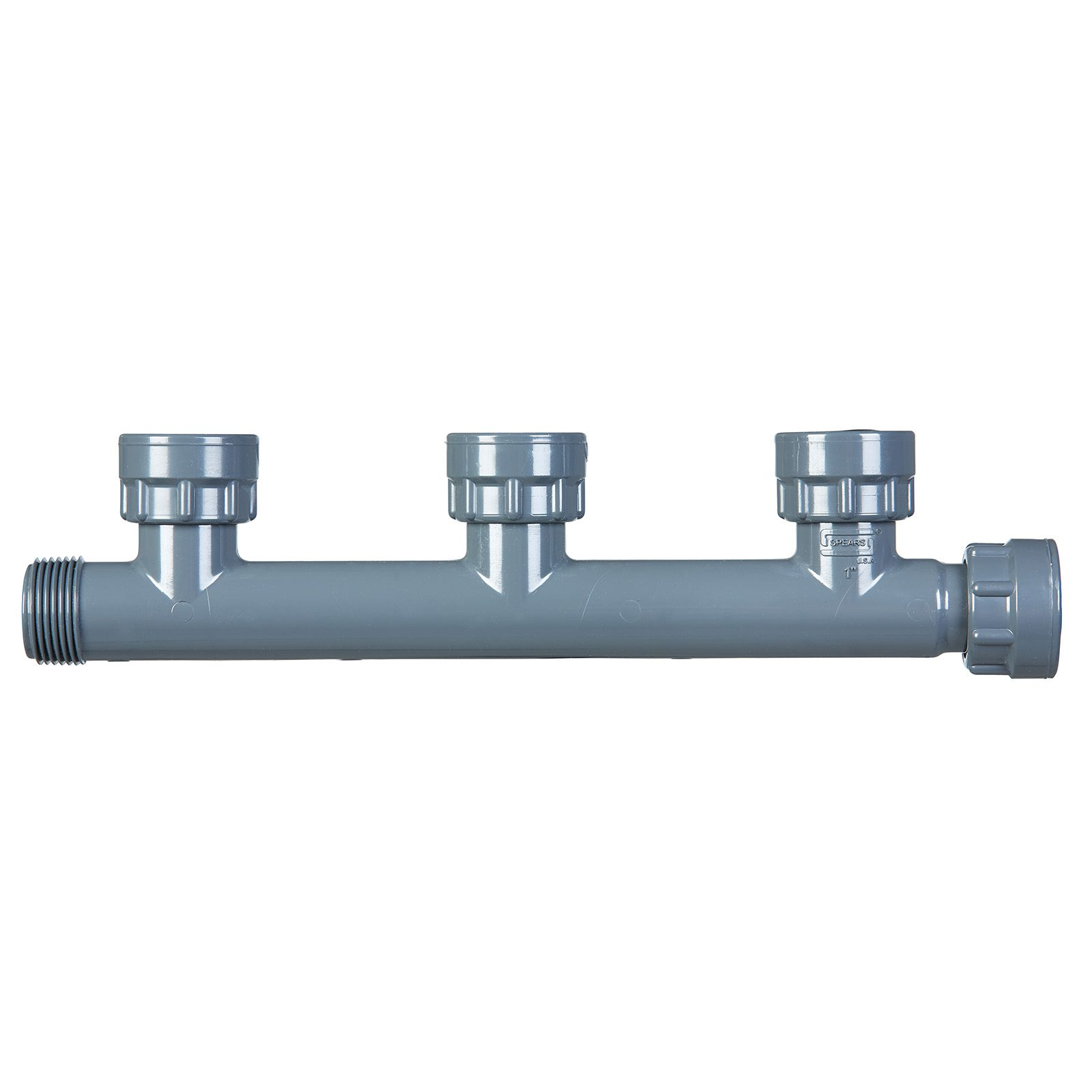 1b. PVC Spears Manifold 3 Port 25mm