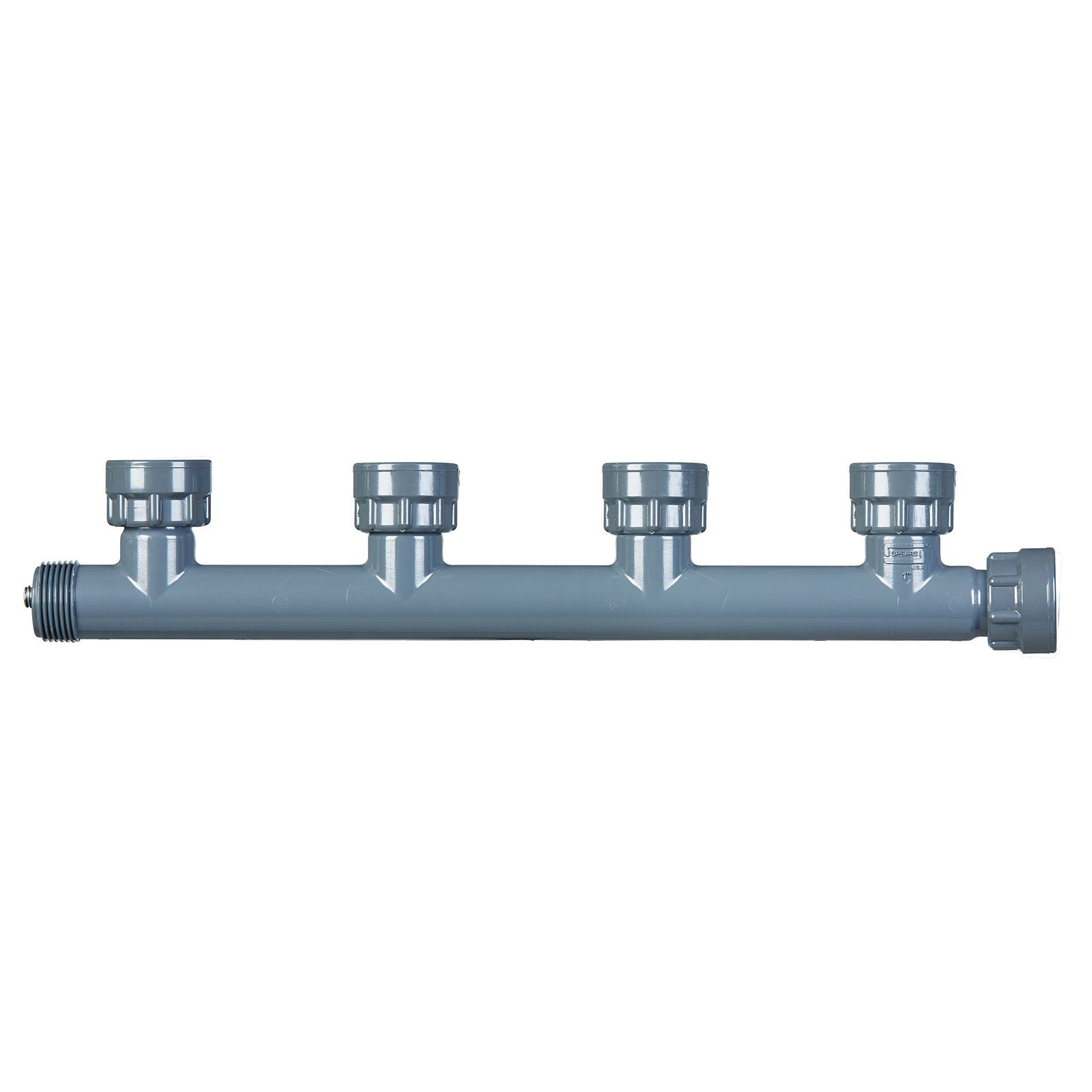 1c. PVC Spears Manifold 4 Port 25mm