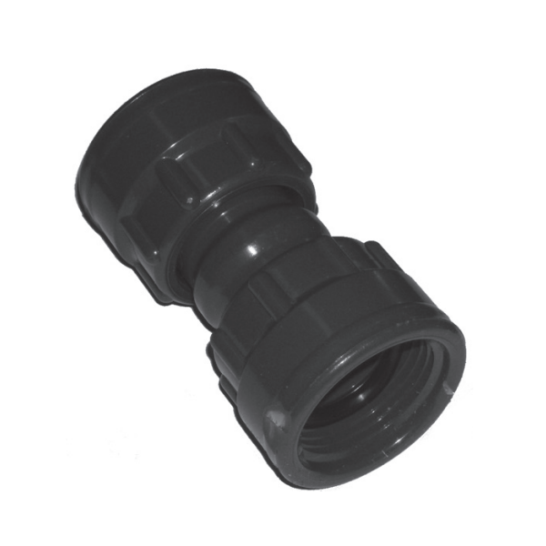 4a. PVC Spears Manifold Coupling Swivel x Swivel 25mm