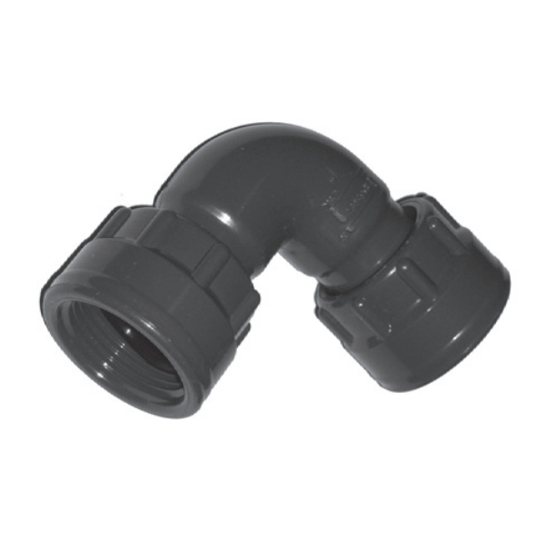 5a. PVC Spears Manifold Elbow Swivel x Swivel 25mm