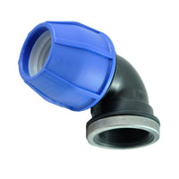 Compression Poly Metric Elbow -Poly x FI BSP- 90 mm x 3" - Norma