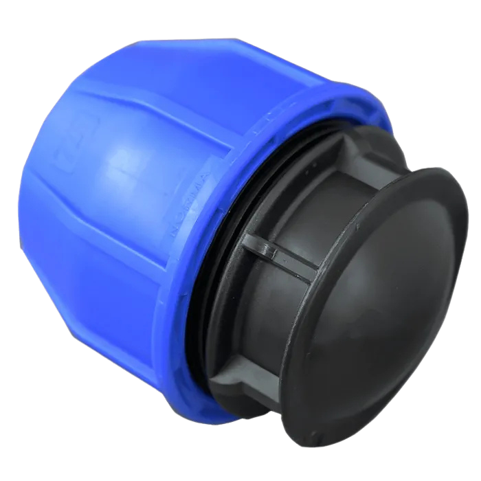 Compression Poly Metric End Cap 63mm - Norma
