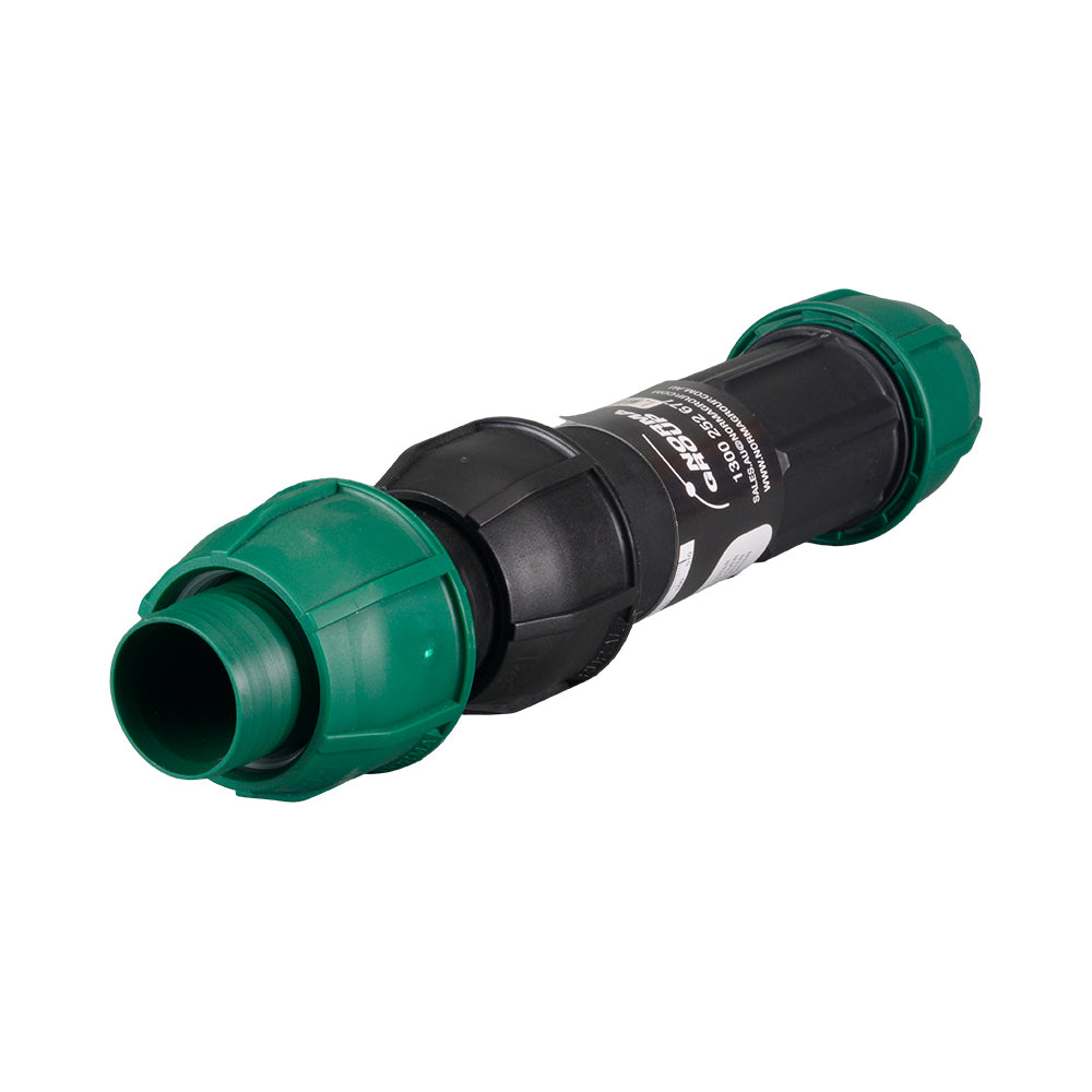 Compression Poly Rural Telescopic Repair Coupling (Poly x Poly) 1 1/4in - Norma