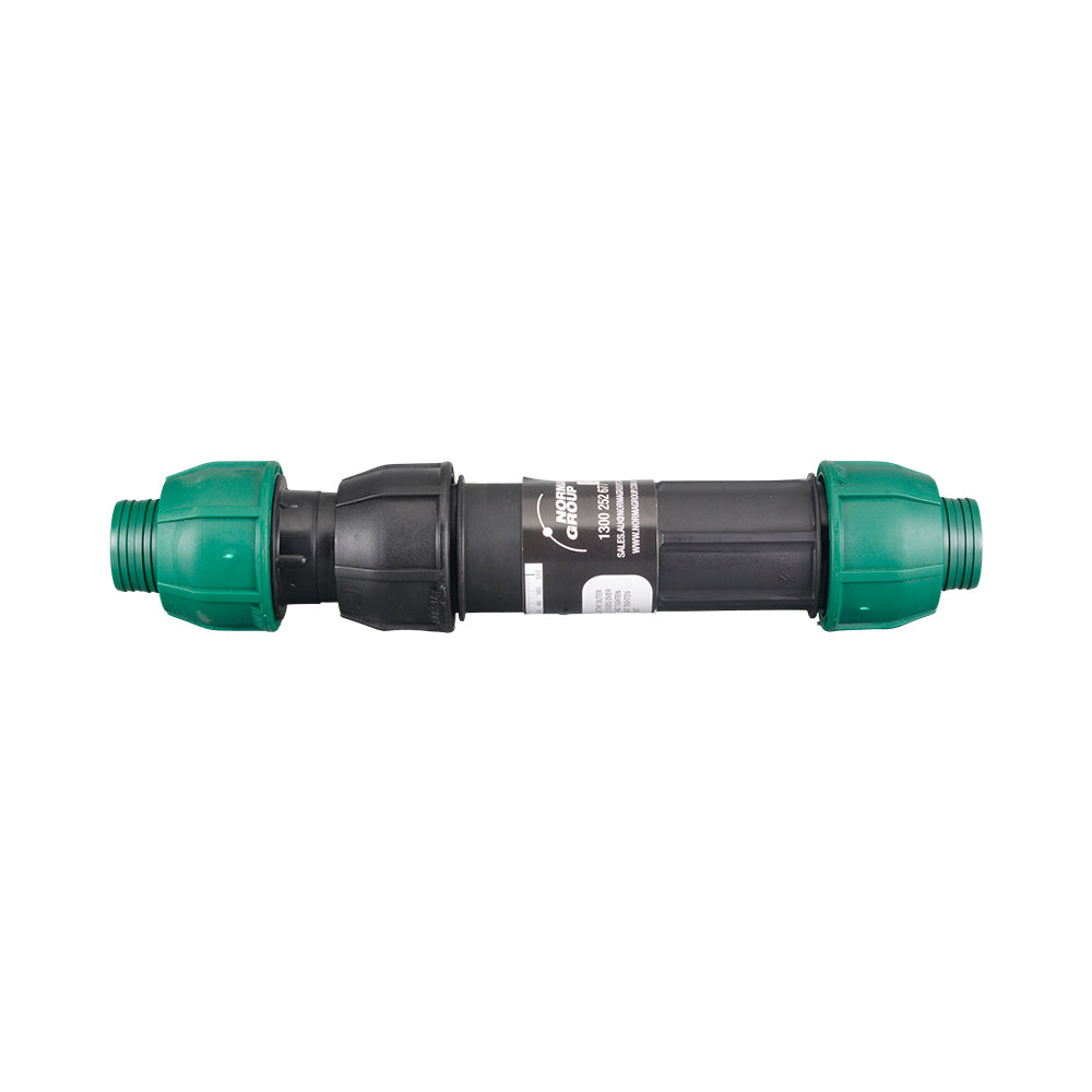 Compression Poly Rural Telescopic Repair Coupling (Poly x Poly) 1 1/2in - Norma