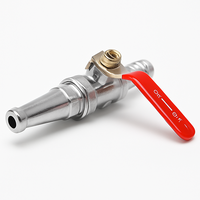 Fire Hose Nozzle Brass - Jet Hose Tail Nozzle 3/4" Barb