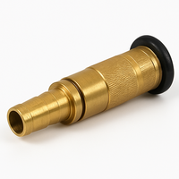 Fire Hose Nozzle Brass - Jet Hose Tail Nozzle 3/4" Barb