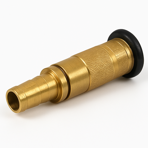 Fire Hose Nozzle Brass - Jet Hose Tail Nozzle 3/4" Barb