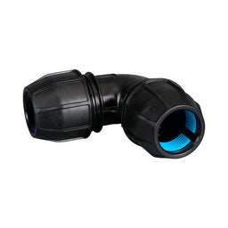Compression Poly Metric Elbow- Poly x Poly - 75mm x 75mm