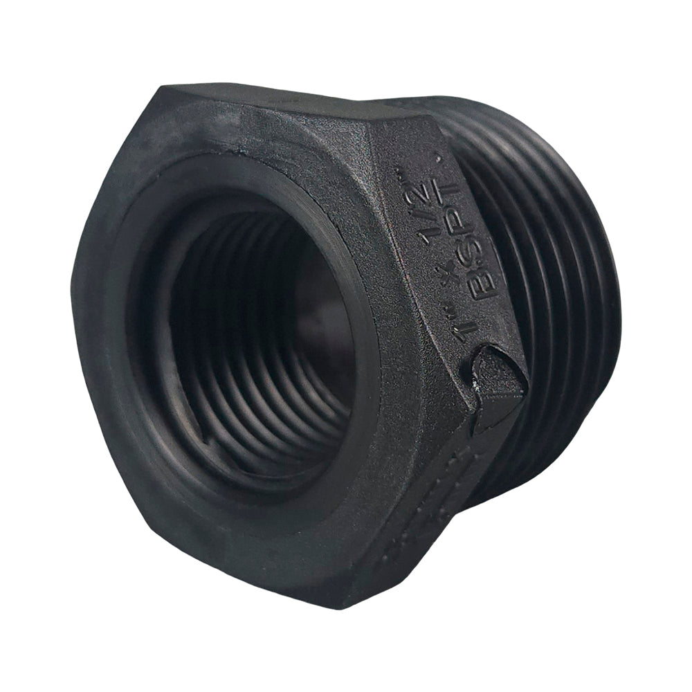 Poly Bush Reducing Threaded BSP 40mm x 32mm (1 1/2" x 1 1/4")
