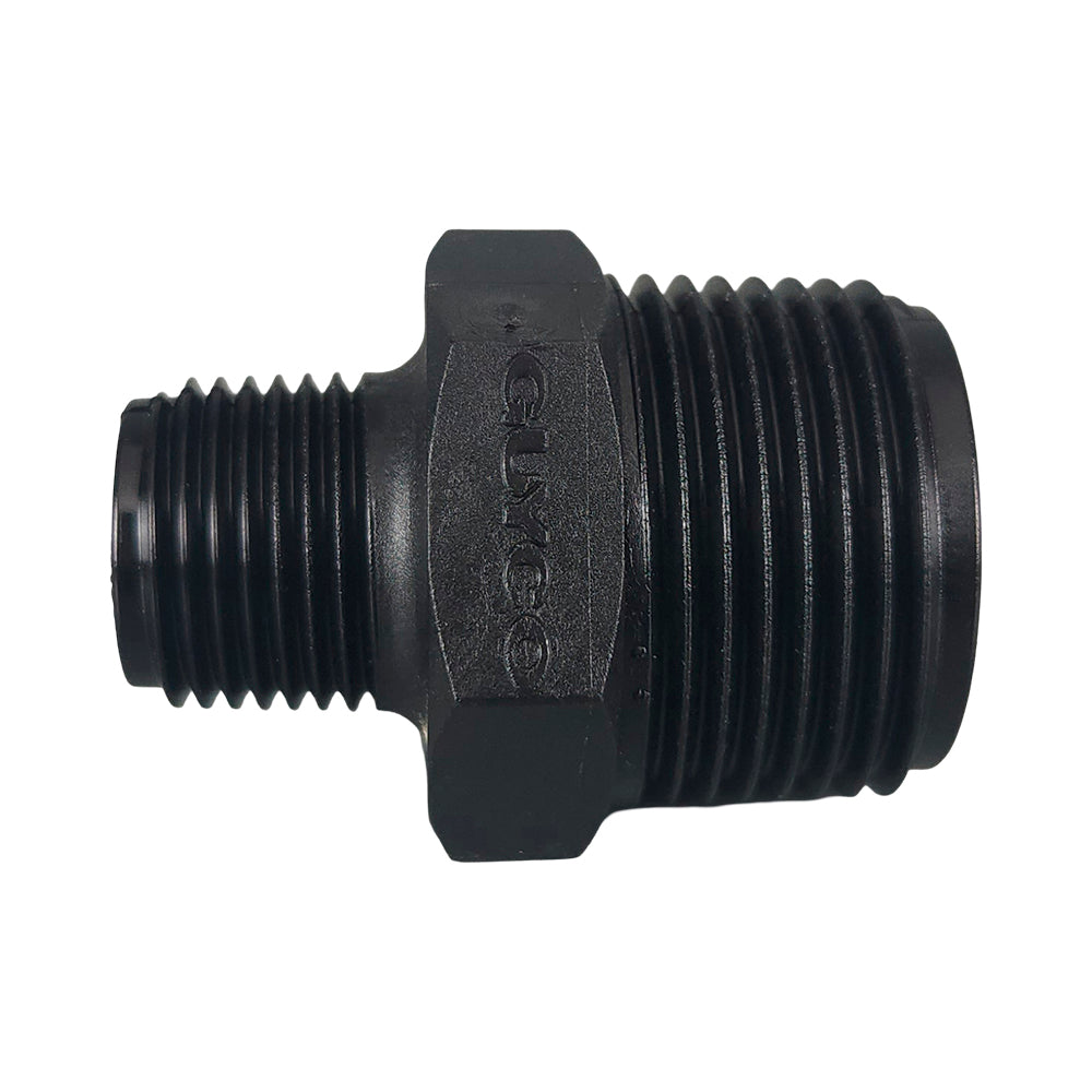 Poly Nipple Reducing 40mm x 25mm (1 1/2" x 1")