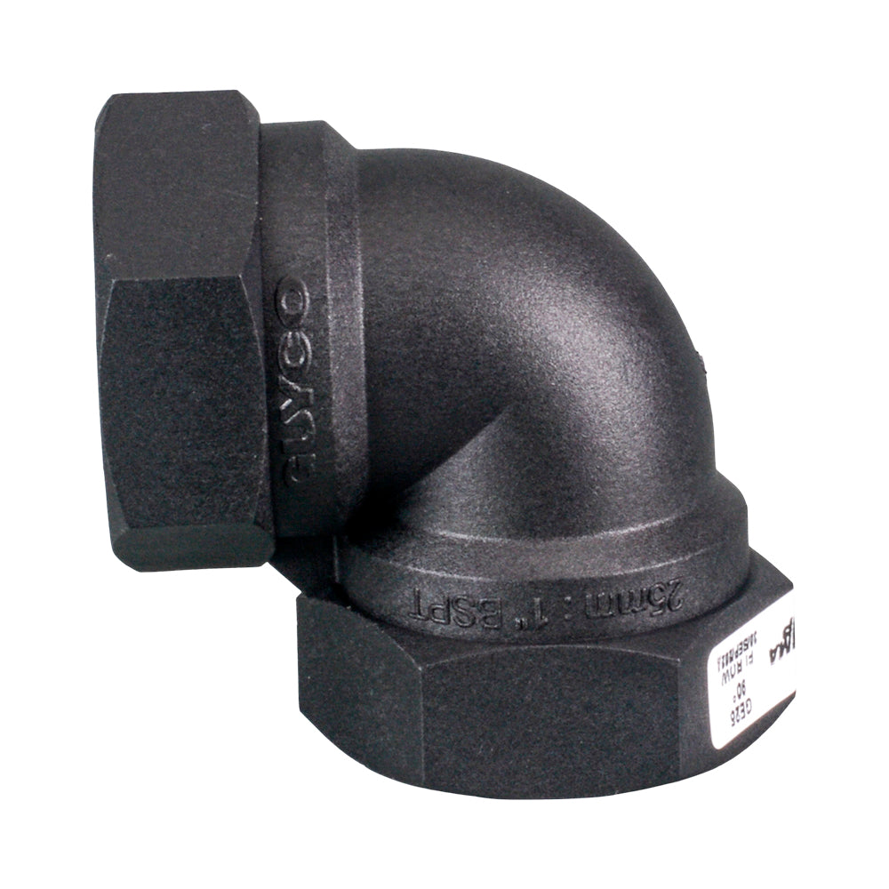 Poly Elbow FF Threaded BSP 40mm (1 1/2")