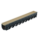 Reln Storm Drain Channel and Grate Plastic Sandstone 1m (L) x 120mm (W) x 129mm (D)