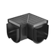 D. Reln Storm Drain Corner 90D with Grate Architectural