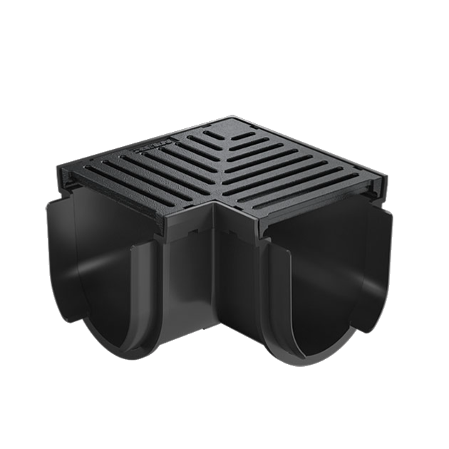 D. Storm Drain Corner 90˚; with Grate Ductile Iron