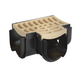B. Storm Drain Tee Piece with Grate Plastic Sandstone