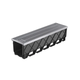 Reln Storm Drain PRO - Series 200 - Channel &amp; Grate Galvanised Steel Class B (1000mm L x 269mm W x 266mm D)