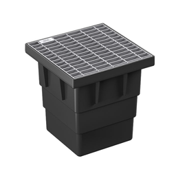 RELN Pit Series 450 With Galvanised Steel Class A Grate 560mm (L) x 560mm (W) x 510mm (D)